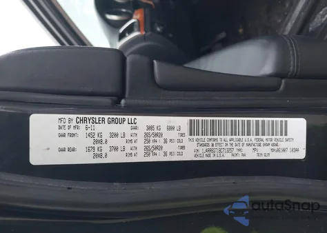 2011 Jeep Grand Cherokee Overland из США, поврежденный, VIN 1J4RR6GT1BC713257